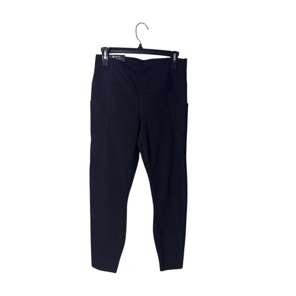 Members Mark Active Pocket Leggings Large Black High Waist Side Pockets - Picture 1 of 5
